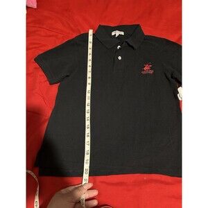 Primrose Uniform Polo Shirt Youth YS L Navy Blak Dennis